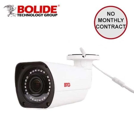 Bolide 5MP Vari-Fical IP66 Outdoor Bullet camera lens I.R. up to 150' 2.8 - 12mm mm lens. POE BOL-BTG-N1536